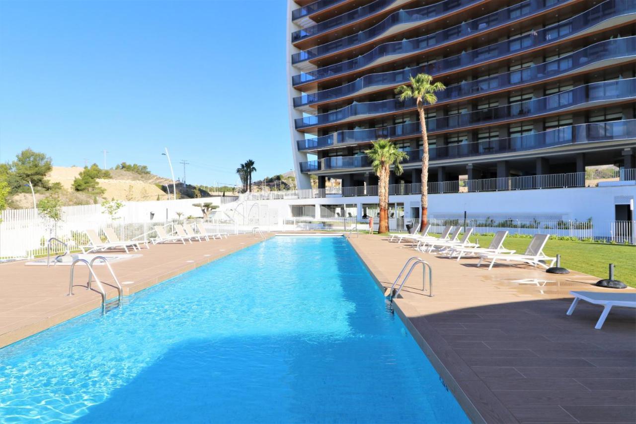 Sunset Waves Deluxe Apartments Poniente Beach Resort Benidorm Exteriér fotografie