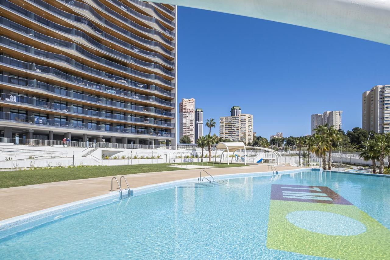 Sunset Waves Deluxe Apartments Poniente Beach Resort Benidorm Exteriér fotografie