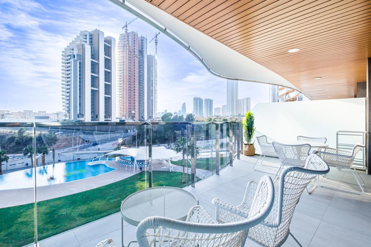 Sunset Waves Deluxe Apartments Poniente Beach Resort Benidorm Exteriér fotografie